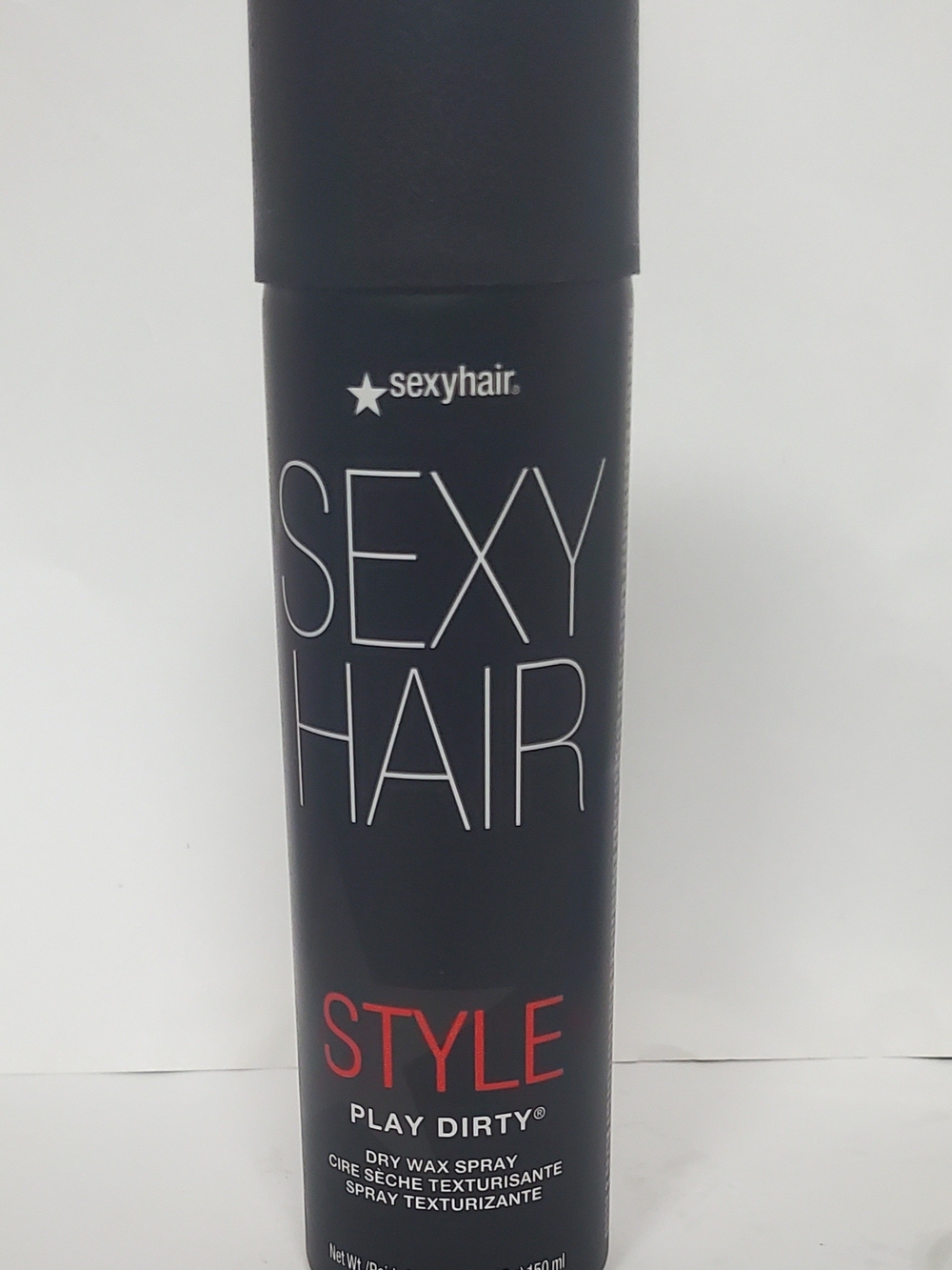 SexyHair Style Play Dirty Dry Wax Spray — Black Texture Spray